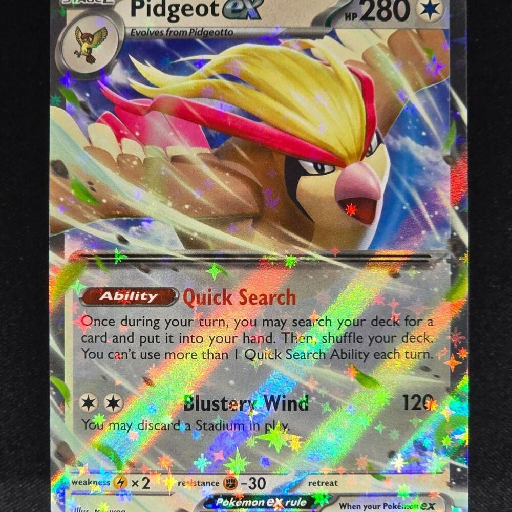 Pidgeot ex #164 Pokemon Obsidian Flames